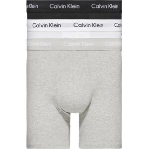 Calvin Boxer Brief 3P - Black/White/Grey Heather XL