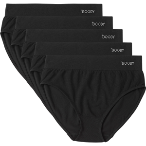 Boody Bambus Truser Maxi Svart 5-pack - 5 Par