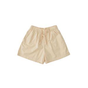 Tekla Poplin - Pyjamas Shorts - Khaki Medium