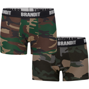 Brandit Bokser  Undertøy Camo–Brun