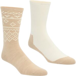 Kari Traa Ragna Hiking Sock 2pk Light Beige 36-38, Light Beige