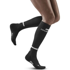 CEP Women's The Run Socks, Tall Black 3, Black