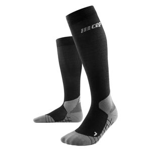 CEP Women's Hiking Light Merino Tall Compression Socks Black 40-43, Black