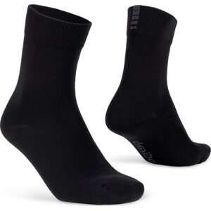 Gripgrab Lightweight Waterproof Sock Black M, Black