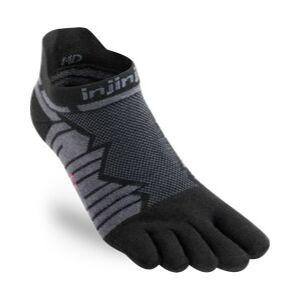 Injinji Men's Ultra Run No-Show Onyx M, Onyx