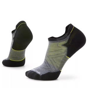 Smartwool Unisex Run ZC Ankle Socks Medium Gray L, Medium Gray
