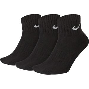 Nike Ankelsokker Demping 3 Pack Sort M (38-42)