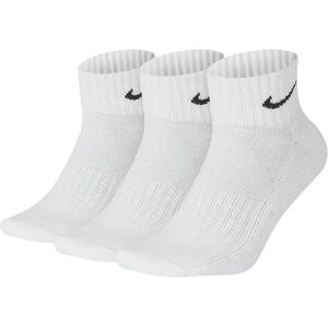 Nike Ankelsokker Demping 3 Pack Hvit L (42-46)