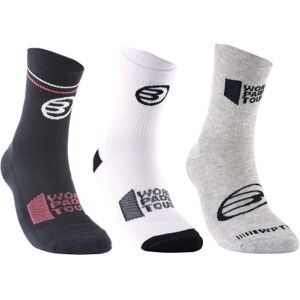 Bullpadel WPT Socks Grey/White/Black