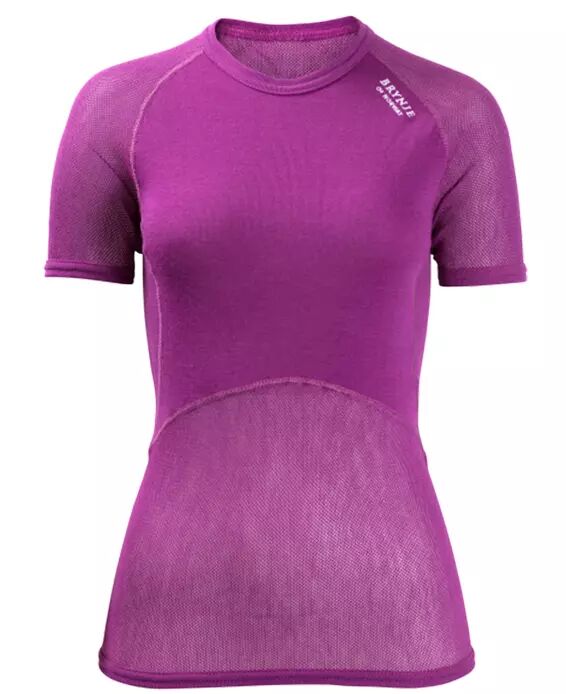 Brynje Lady Wool Thermo Light - T-skjorte - Lilla - XL