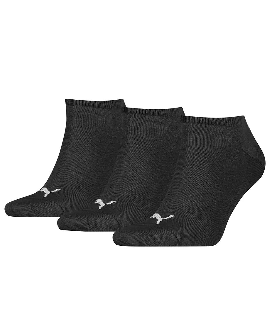 Puma Sneaker 3-Pack - Sokker - Black - 43-46