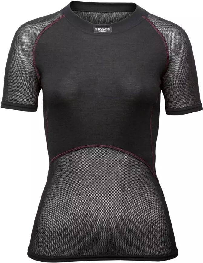 Brynje Lady Wool Thermo Light - T-skjorte - Svart - XS