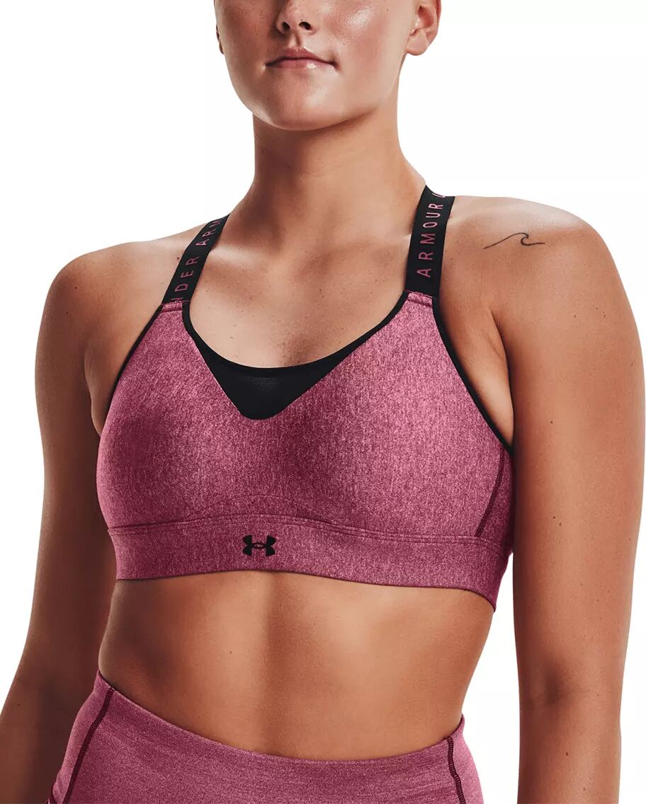 Under Armour Infinity High Heather Wmn - Sports-BH - League Red - XS