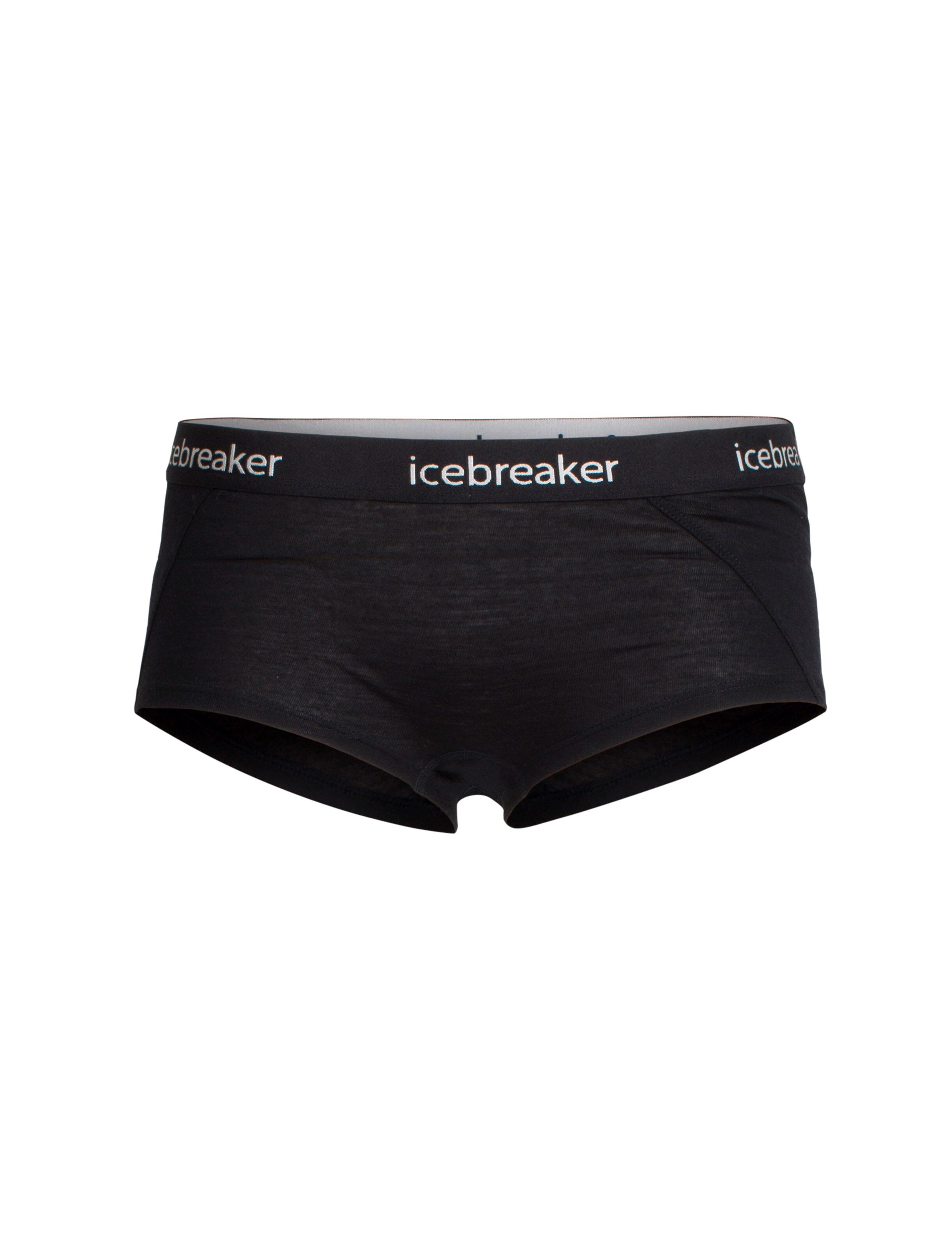 Icebreaker Sprite Hot pants, undertøy dame Black 103023001 XL 2020