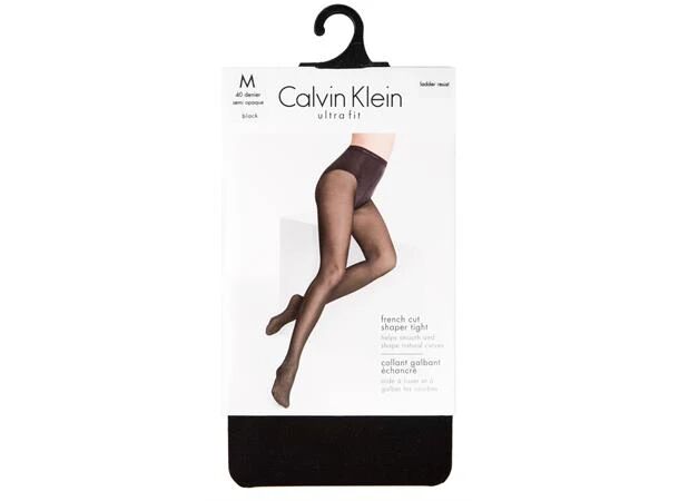 Calvin Klein Underwear Ck Ultrafit Jersey 40den Strømpebukse Sort  female S