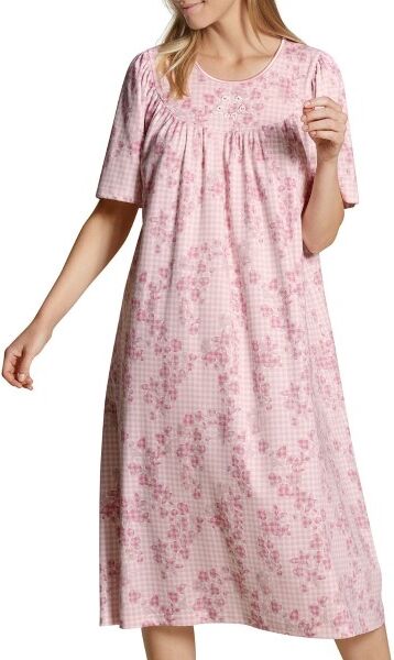 Calida Soft Cotton Nightshirt 34000 - Pink Floral