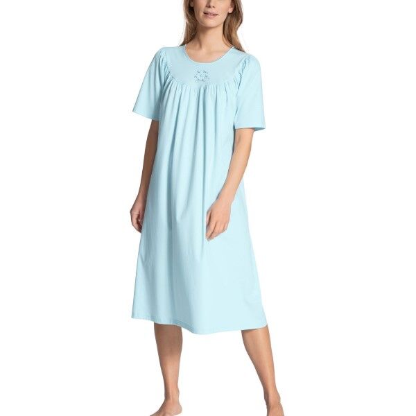 Calida Soft Cotton Nightshirt 34000 - Lightblue