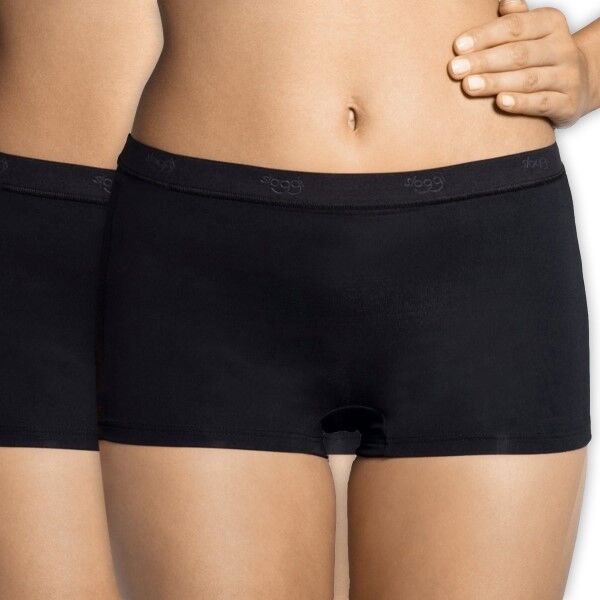 Sloggi 2-pakning Sensual Fresh Shorts - Black * Kampanje *