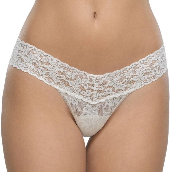 Hanky Panky Low Rise Thong - Ivory