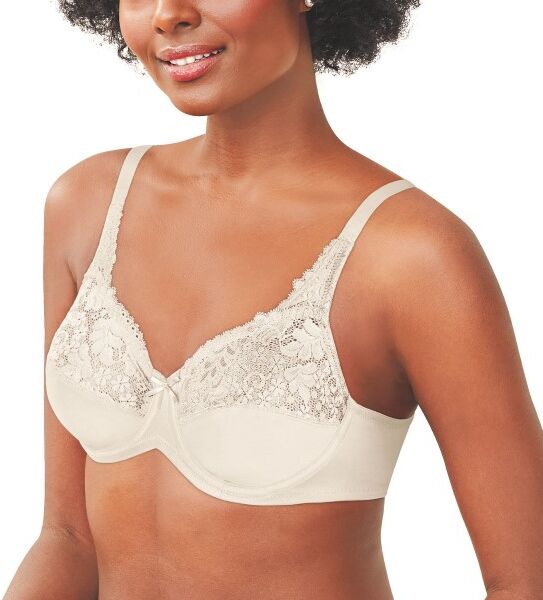 Maidenform Minimizer Lace Bra 428 - Ivory