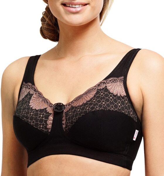 Swegmark Faithful Fairtrade Soft Bra - Black