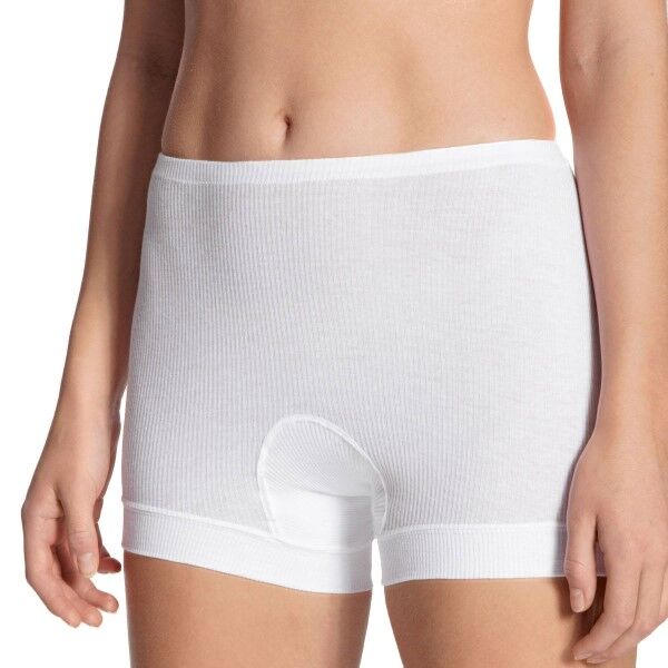 Calida Cotton High-waisted Panty - White