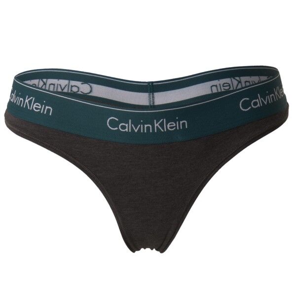 Calvin Klein Modern Cotton Thong - Darkgrey