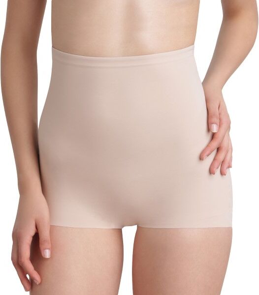 Maidenform Sleek Smoothers Hi-Waist Boyshort - Beige