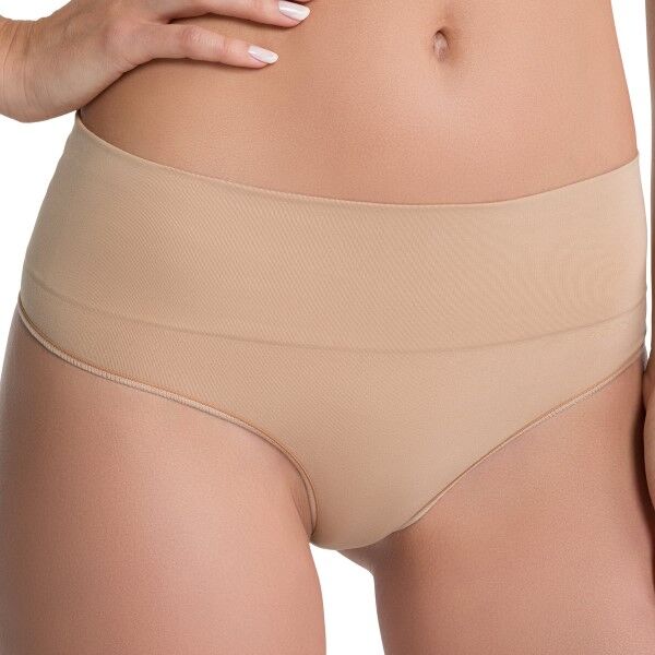 Spanx Everyday Shaping Panties Thong - Skin