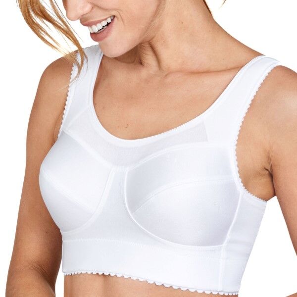 Miss Mary of Sweden Miss Mary Cotton Simplex Soft Bra - White
