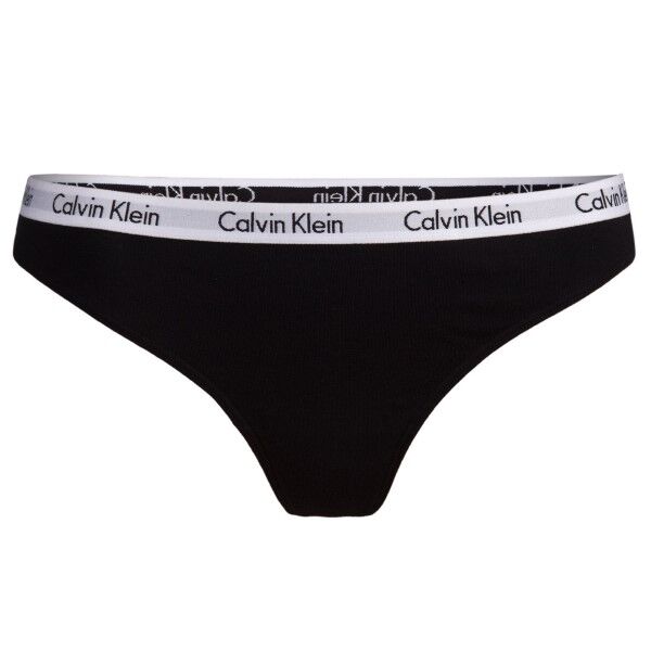 Calvin Klein Carousel Thong - Black