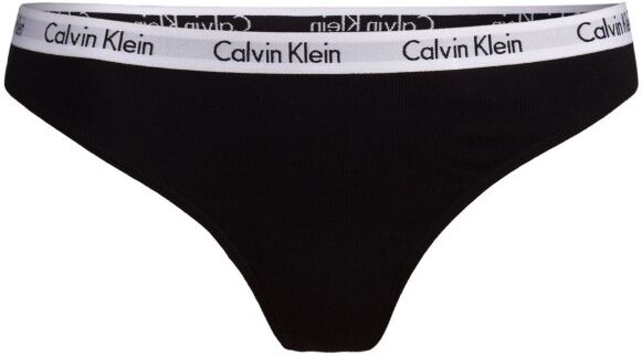 Calvin Klein Carousel Thong - Black