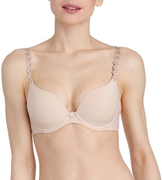 Marie Jo Tom Heart Shaped Padded Bra - Beige