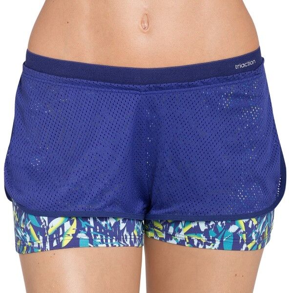 Triumph Triaction The Fit-ster Short 01 - Blue Pattern