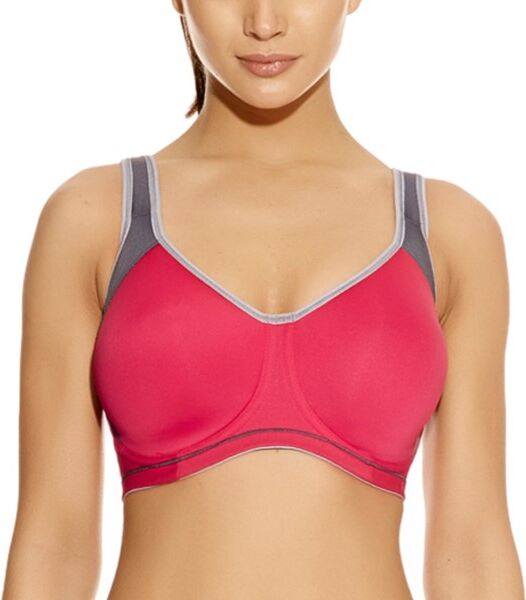 Freya Active Sonic Underwire Spacer Sports Bra - Red