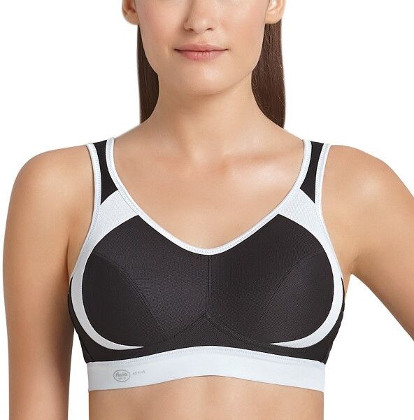 Anita Active Extreme Control Sports Bra - Black/White