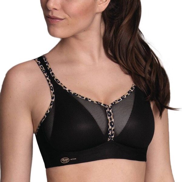 Anita Active Air Control DeltaPad Sports Bra - Black pattern-2