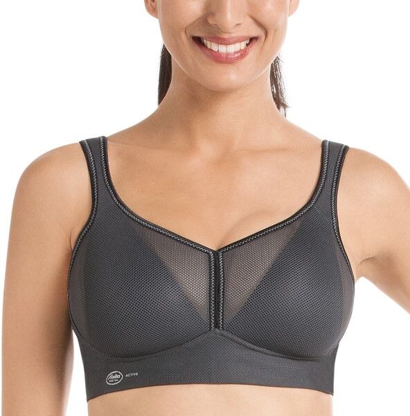 Anita Active Air Control DeltaPad Sports Bra - Darkgrey