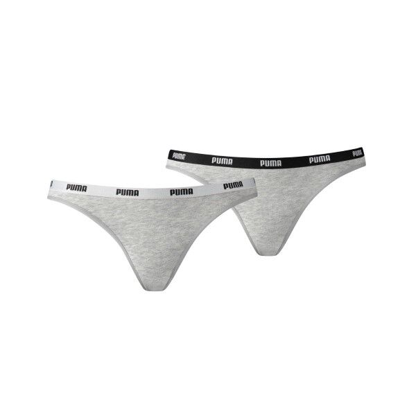 Puma 2-pakning Iconic Bikini - Grey