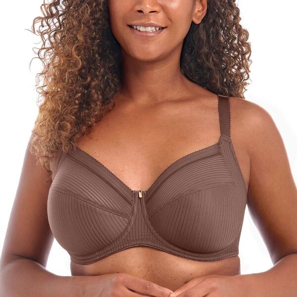 Fantasie Fusion Full Cup Side Support Bra - Darkbrown