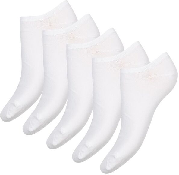 Decoy 5-pakning Basic Sneaker Socks - White