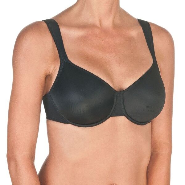 Conturelle by Felina Felina Conturelle Soft Touch Molded Bra With Wire - Black