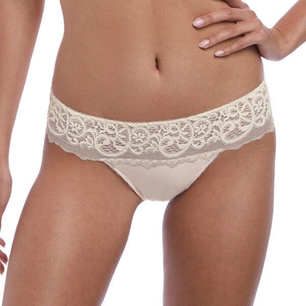 Wacoal Lace Essentials Tanga - Creme