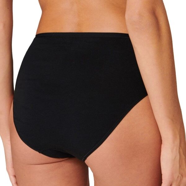 Schiesser 3-pakning Essentials Cotton Rio Panties - Black