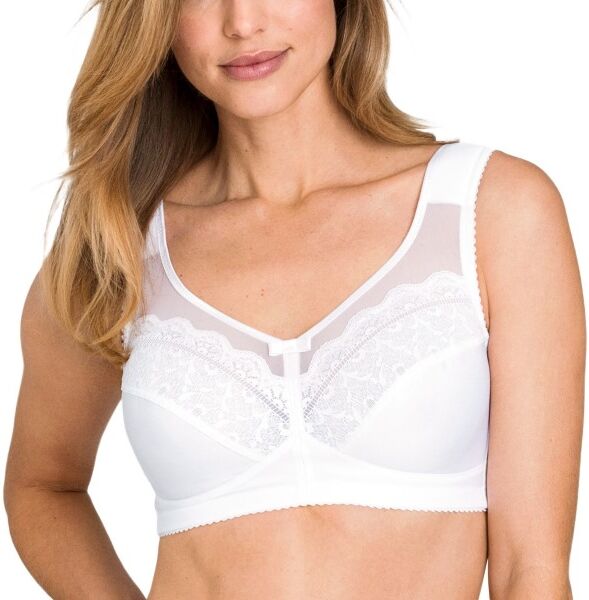 Miss Mary of Sweden Miss Mary Happy Hearts Soft Bra - White