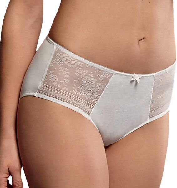 Rosa Faia Fleur High Waist Brief - Ivory