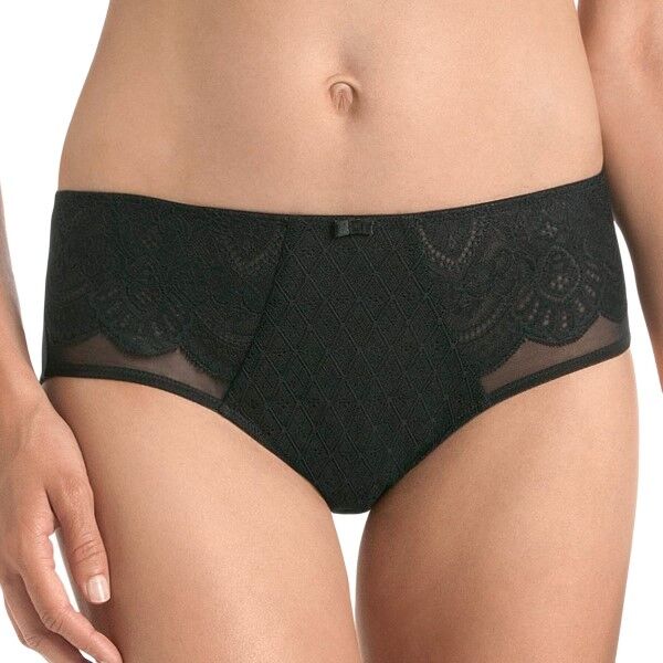 Rosa Faia Selma Hight Waist Brief - Black