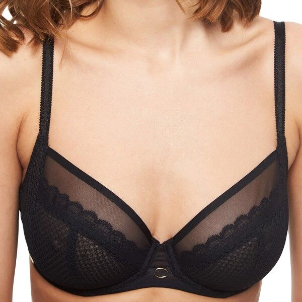 Chantelle Parisian Allure Underwired Bra - Black