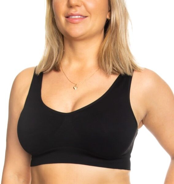 Decoy Bra Top Wide Straps - Black