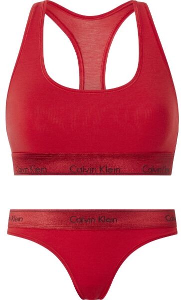 Calvin Klein Modern Cotton Metallic Set - Red